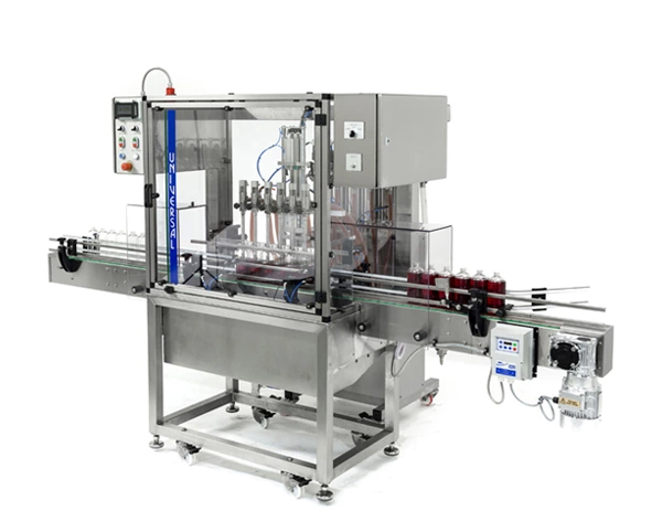 Posimatic Voluvac - Automatic Liquid Filling Machine - Universal Filling Machine Company