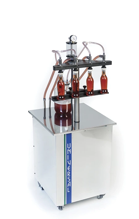 Easifill Semi-Automatic 4-Head Vacuum Liquid Filling Machine