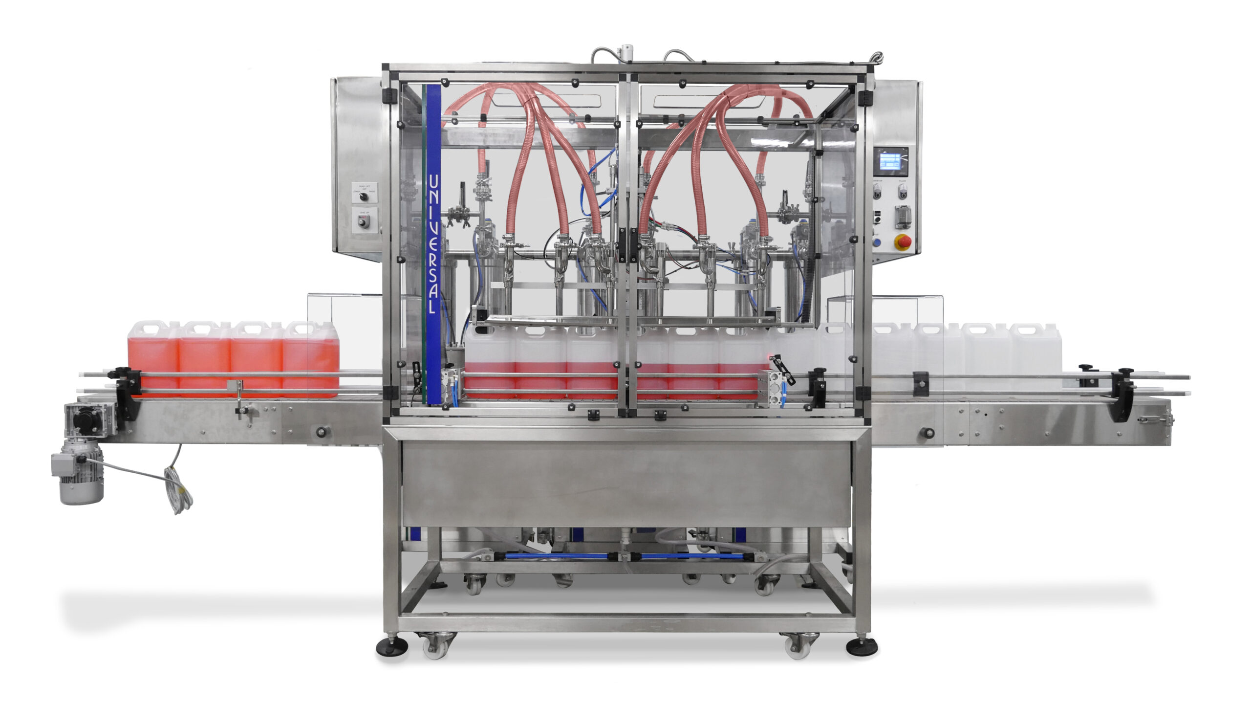 Automatic filling clearance machine