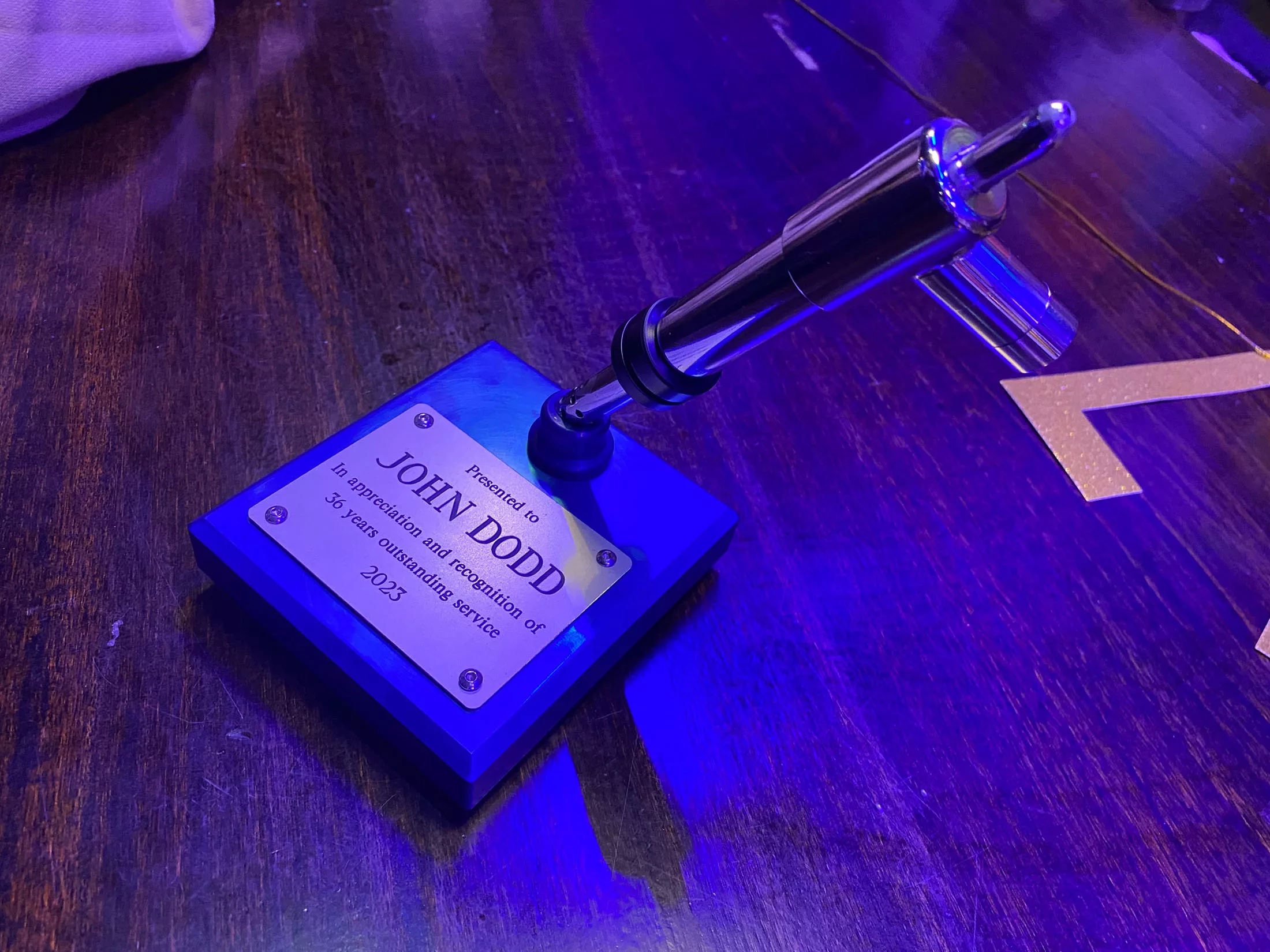 John Dodd Nozzle pen Posimatic EV Servo