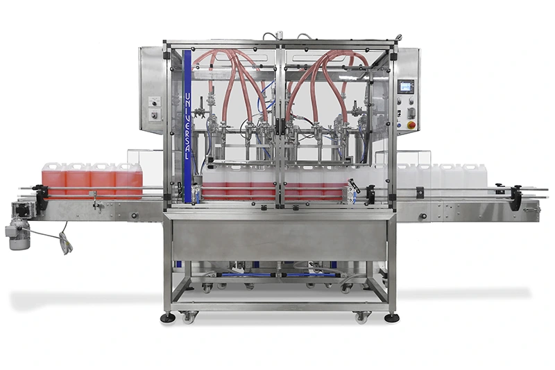Posimatic EV5000 Automatic Liquid Filling Machine Posimatic EV5000 Automatic Liquid Filling Machine