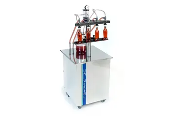 Easifill 4-Head Semi-Automatic Vacuum Level Liquid Filling Machine
