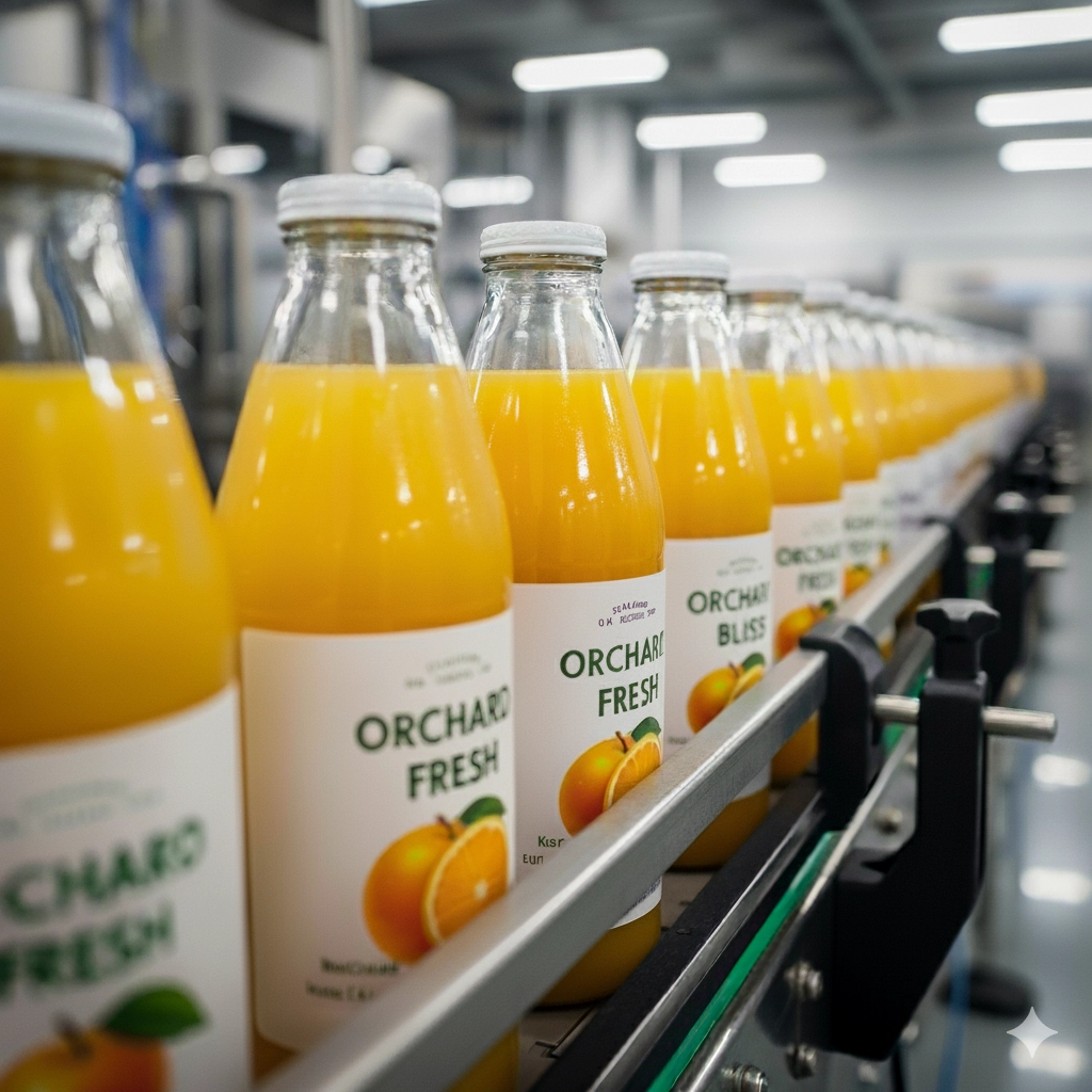 juice bottles